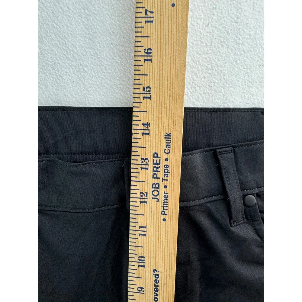 Stylus Mens Black Polyester Performance Dress Pants Size‎ 36x36 Modern Fit